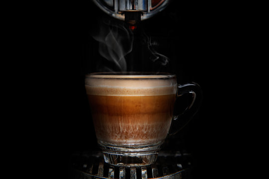 hot coffee - caffe fumante