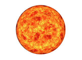 Sun - elements furnished by NASA
