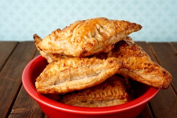Danish pastries, apple pockets