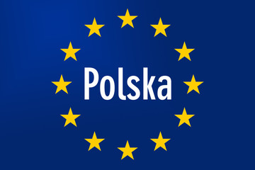 Europe Sign: Poland