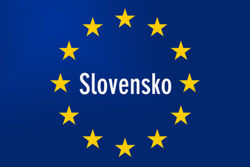 Europe Sign: Slovakia