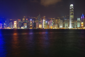 Fototapeta premium Port Wiktorii w Hongkongu