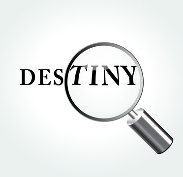 Vector destiny concept illustration