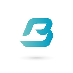 Letter B logo icon design template elements. © arbuzu