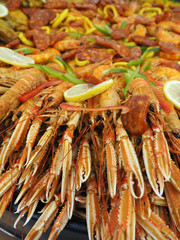 paella aux écrevisses