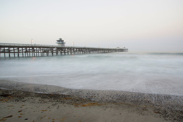 Foggy Morning Pier