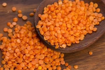Dry Organic Red Lentils