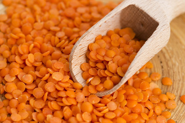 Dry Organic Red Lentils