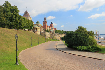 Szczecin - Wały Chrobrego - Haken terrasse