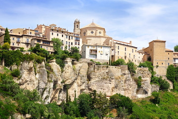 The old town. Cuenca, Spain