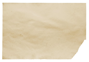 old paper isolated