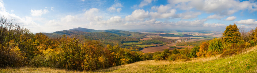 Fototapeta na wymiar Rural countryside panorama