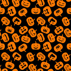Seamless Halloween pattern