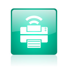 printer internet icon