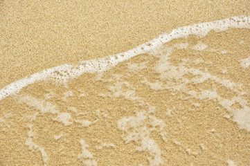 Fototapeta na wymiar Beach sand close-up
