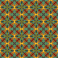 Bright Arabic Seamless Pattern