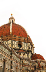Fototapeta premium Dome of Cathedral of Santa Maria del Fiore (Duomo). Florence