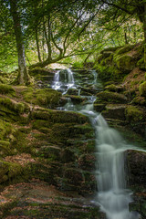 Waterfalls on Scottish Stream