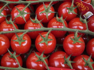Verdura en un mercado de París