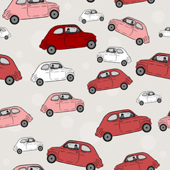 Seamless pattern, cars