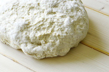 Fresh dough.