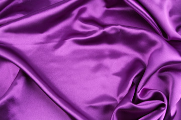 Purple silk fabric texture