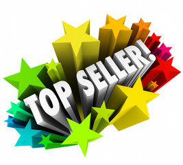 Top Seller Sales Person Stars Best Employee Worker Results © iQoncept