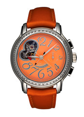 Female watch isolated