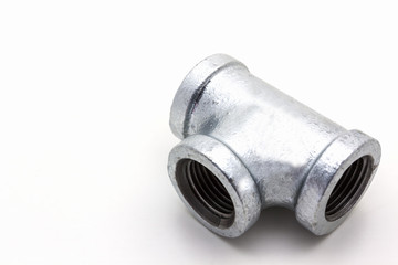 Three way plumbing pipes.