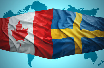Sweden and Canada