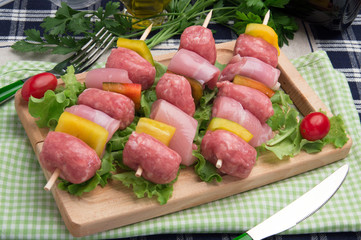 Spiedini di carne