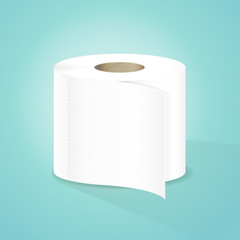 Toilet Paper Vector Illustration