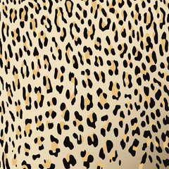Leopard skin vector
