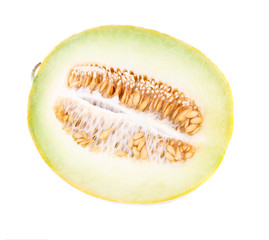Melon isolated on white