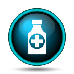 Pills bottle  icon