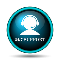 24-7 Support icon