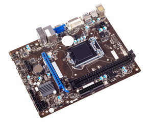 Electronic collection - Computer motherboard without CPU cooler