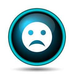 Fototapeta premium Sad smiley icon