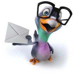 Fun pigeon