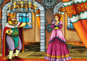 Obraz premium Fairy tale scene for different stories