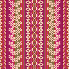 South american fabric seamless pattern