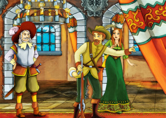 Obraz premium Fairy tale scene for different stories