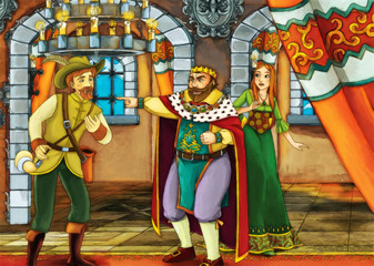 Obraz premium Fairy tale scene for different stories