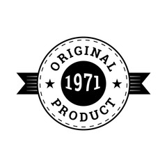 Monochromatic vintage sales sign. Minimalistic geometrical desig