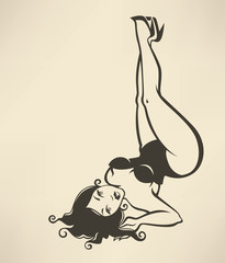 plus size pin up girl - 69932124