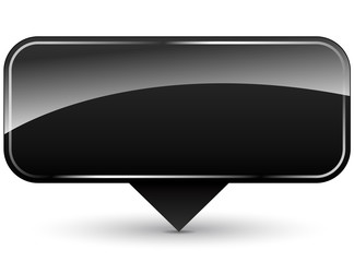Vector blank black icon