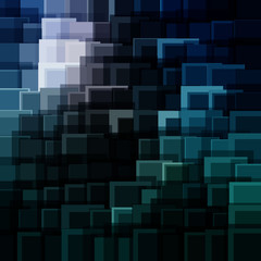 Abstract technology background with bright flare.