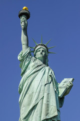 Fototapeta na wymiar Statue of Liberty, symbol of New York and USA.