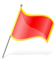 flag of Montenegro vector illustration