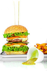 Burger And Fries Burger And Fries 
